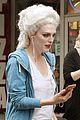 julianne moore wears a marie antoinette style wig on set 02