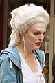 julianne moore wears a marie antoinette style wig on set 11