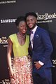 lupita nyongo brings brother peter to jungle book premeire 05