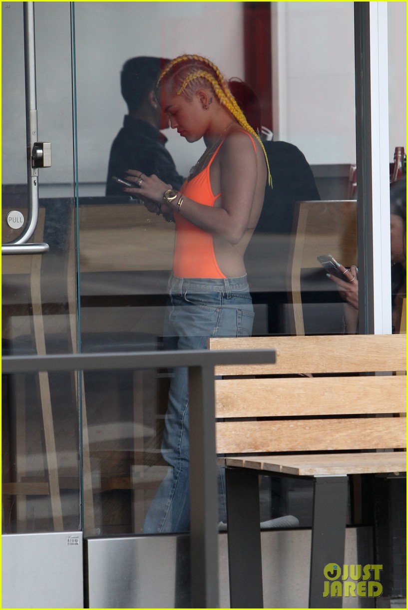 Photo: rita ora wears backless bathing suit with jeans 12 | Photo