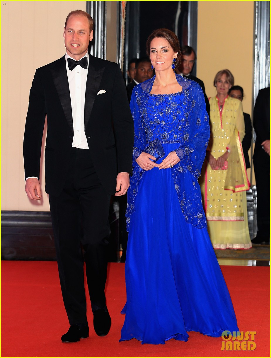 Prince William & Kate Midleton Attend BollywoodInspired Charity Gala