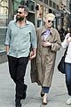 tilda swinton looks lovingly at partner sandro kopp in nyc 06