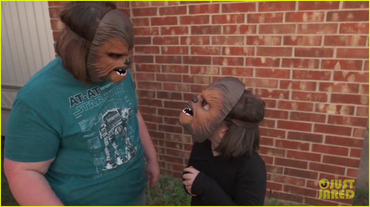 Chewbacca Lady & Her Kids Get More Masks from Kohl's Photo 3662263 Random Photos Just Jared