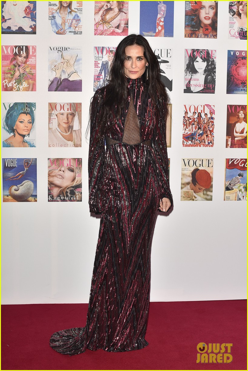 Photo: demi moore vogue 100 gala festival 03 | Photo 3664365 | Just