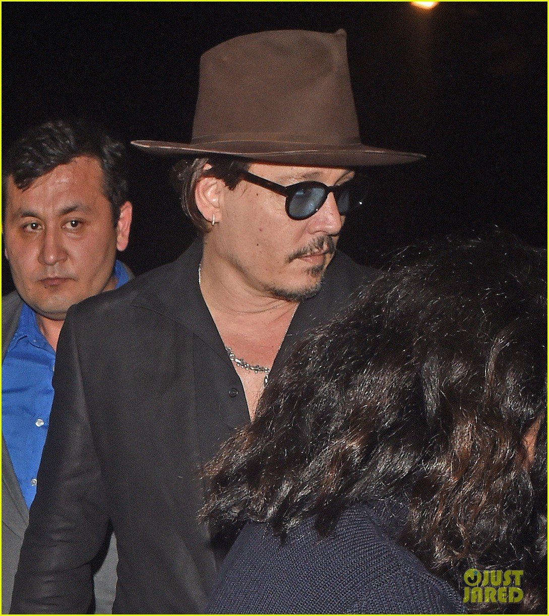 Photo johnny depp sexy fish dinner london 14 Photo 3653545 Just