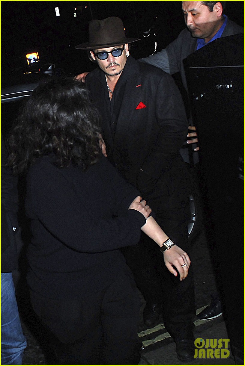 Photo johnny depp sexy fish dinner london 40 Photo 3653571 Just