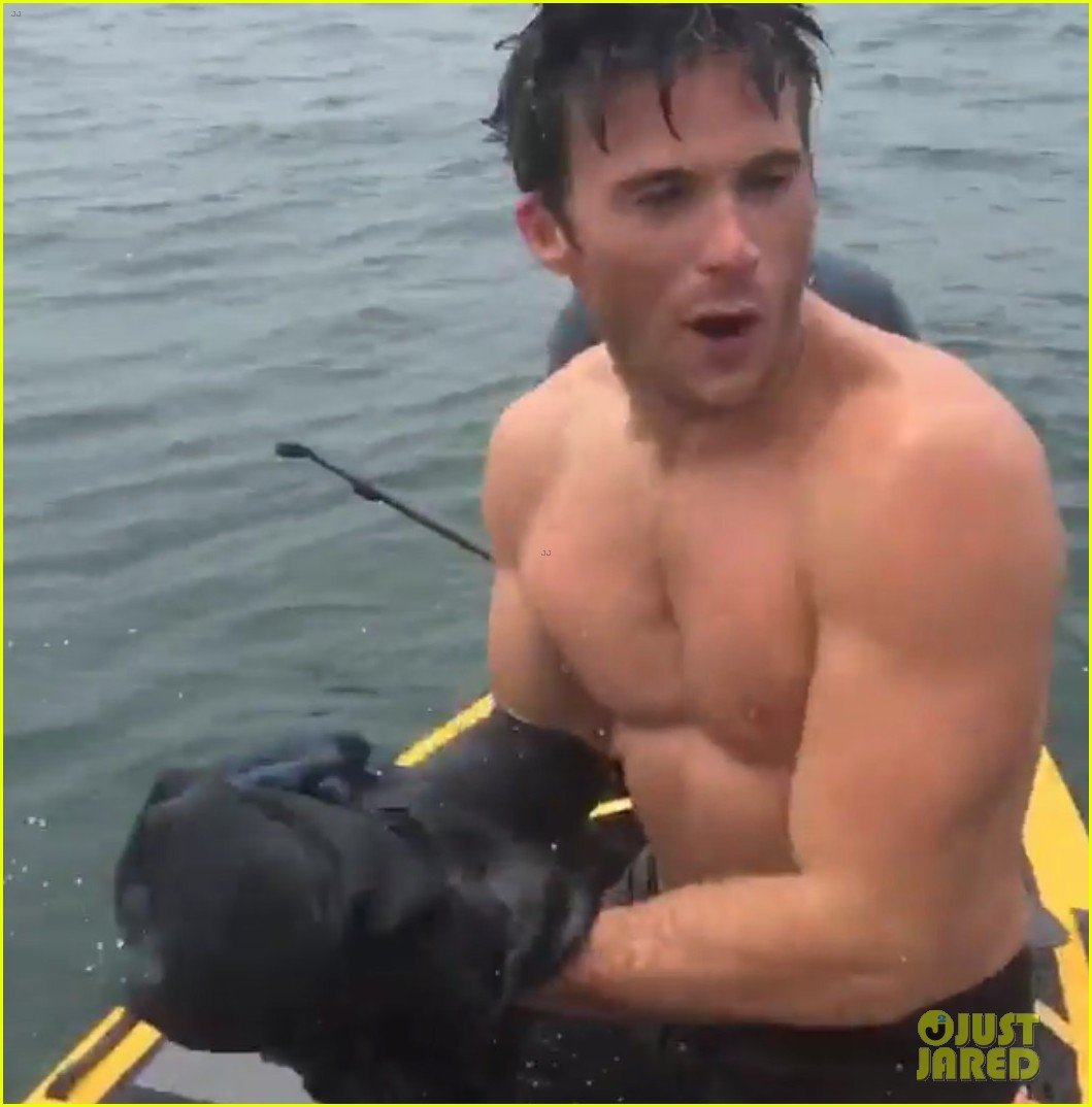 Scott Eastwood Goes Shirtless in Live Surfing Stream Video! Photo