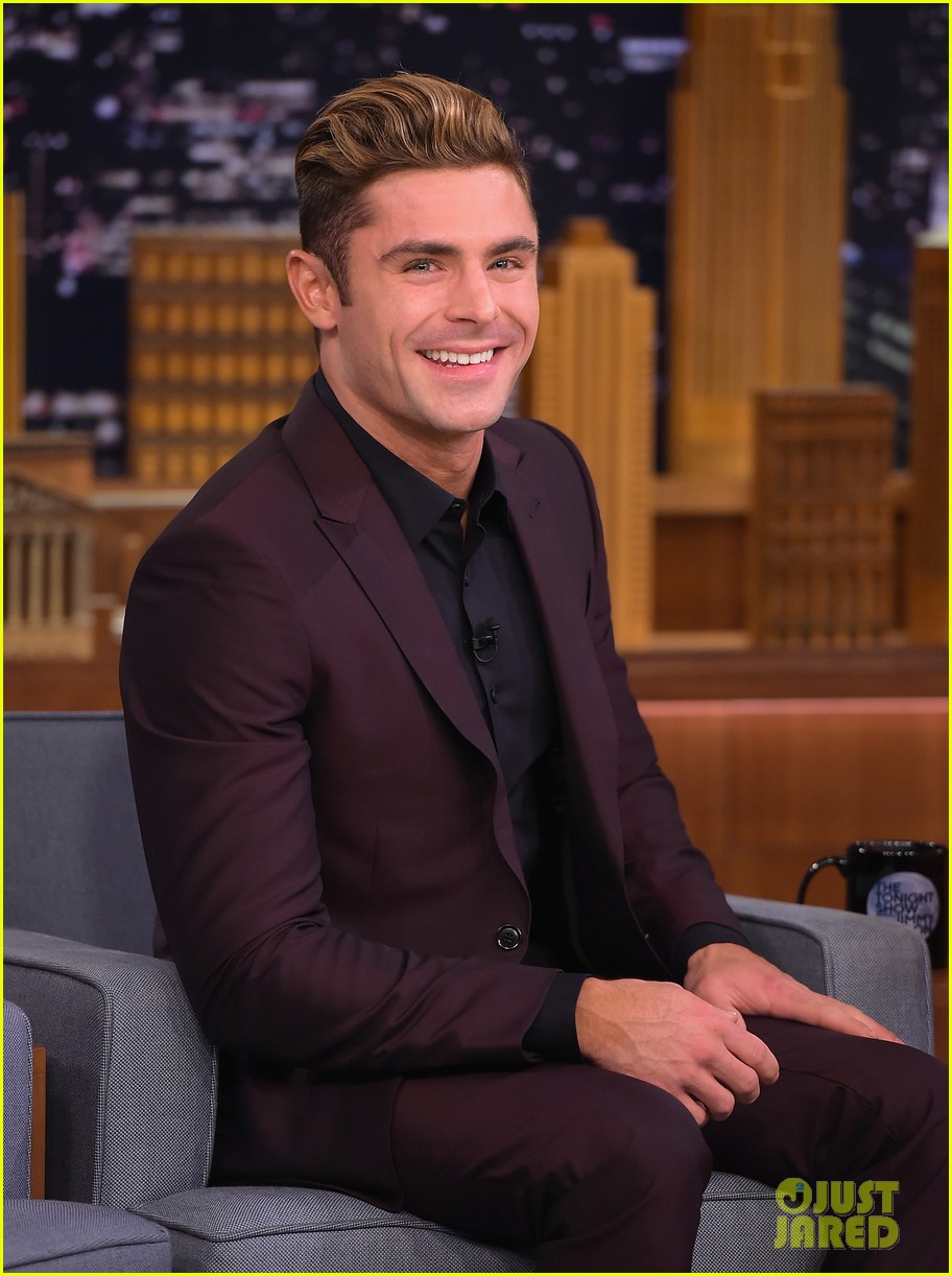 Zac Efron Has 'Water War' With Jimmy Fallon Watch! Photo 3660397 Rose Byrne, Seth Rogen