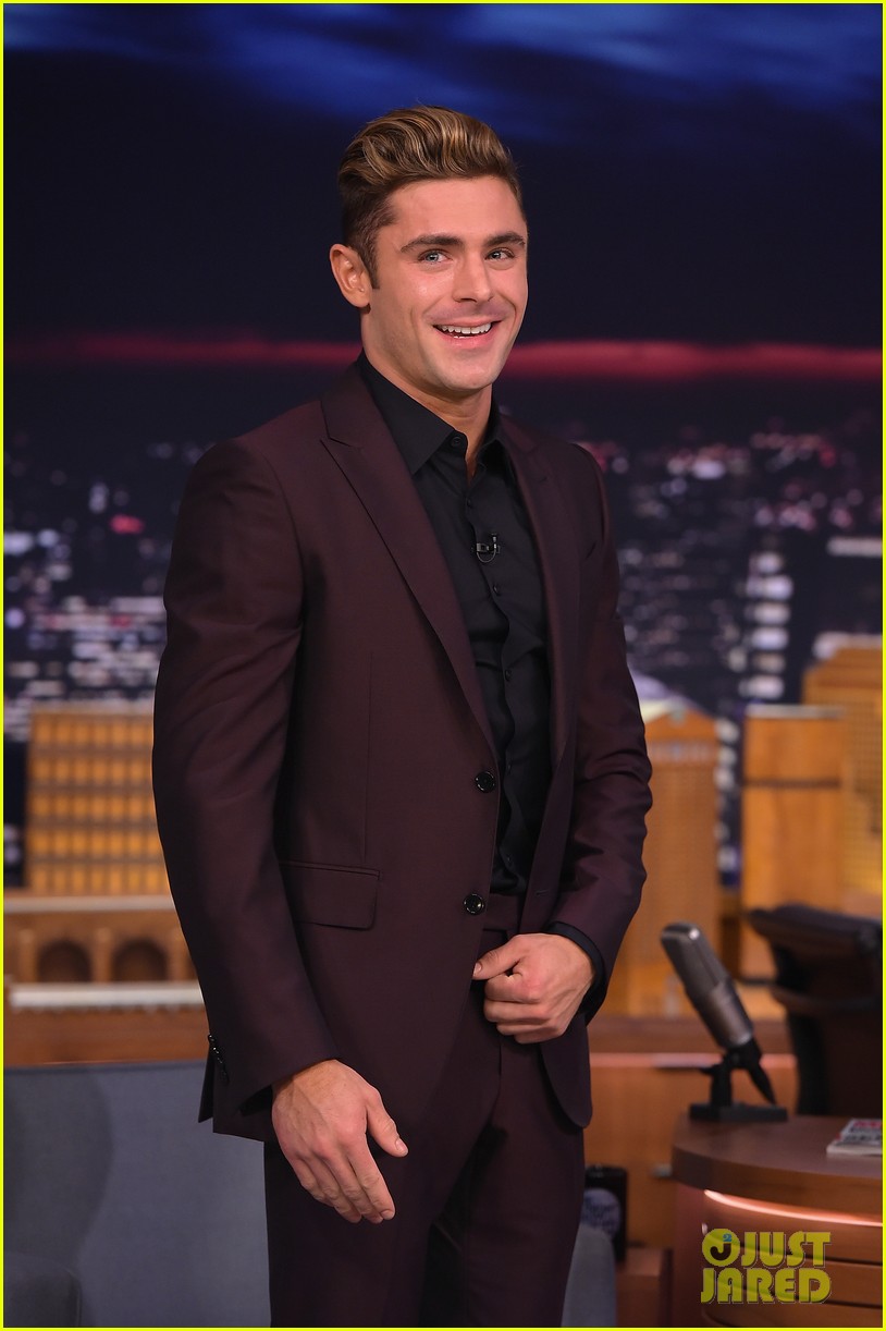 Zac Efron Has 'Water War' With Jimmy Fallon Watch! Photo 3660398 Rose Byrne, Seth Rogen