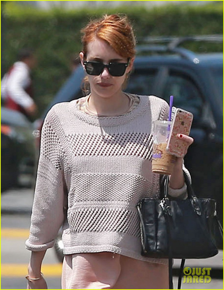 Photo: emma roberts errands la glen powell return 03 | Photo 3656942
