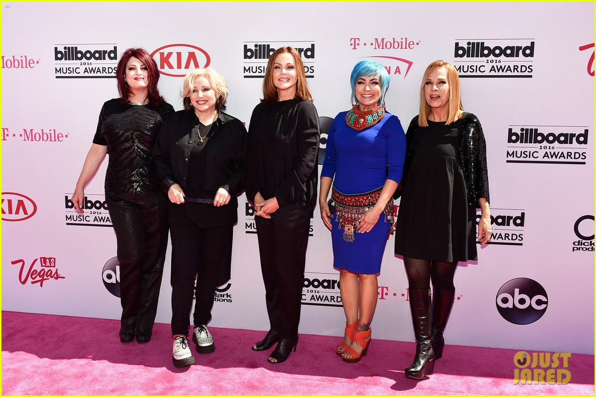 Belinda Carlisle & The GoGo's Attend Billboard Music Awards 2016