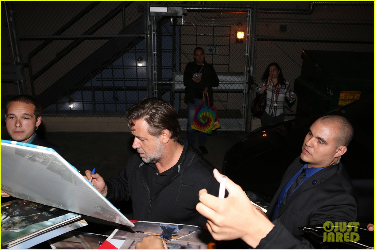 Ryan Gosling & Russell Crowe's First Time Meeting Didn't Go as Planned