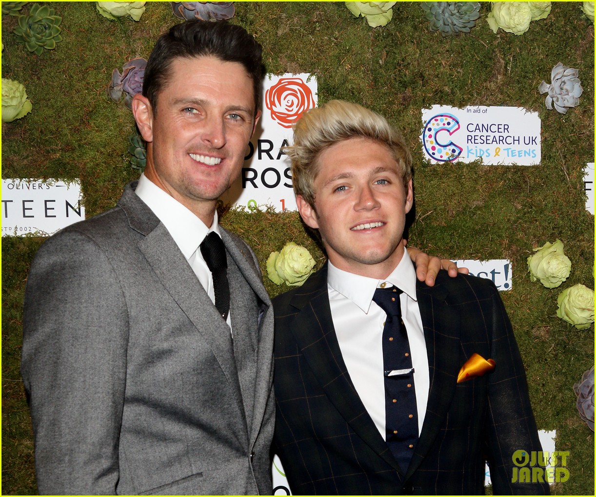 niall horan justin rose olly murs charity event watford 103669179