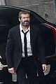 hugh jackman beard wolverine 3 set photos 02