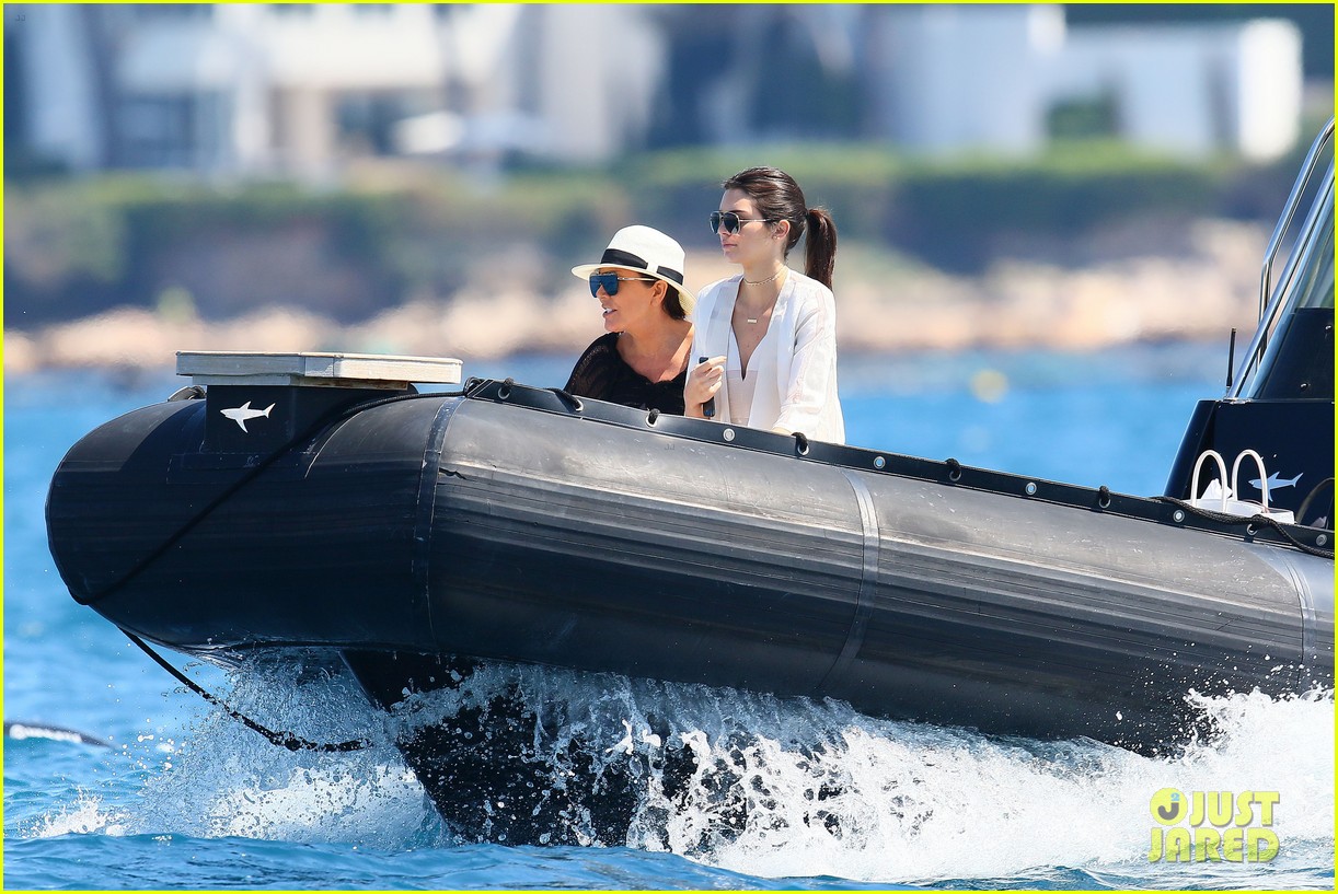 Kendall Jenner Wows In Sheer Dress After JetSkiing In Cannes Photo