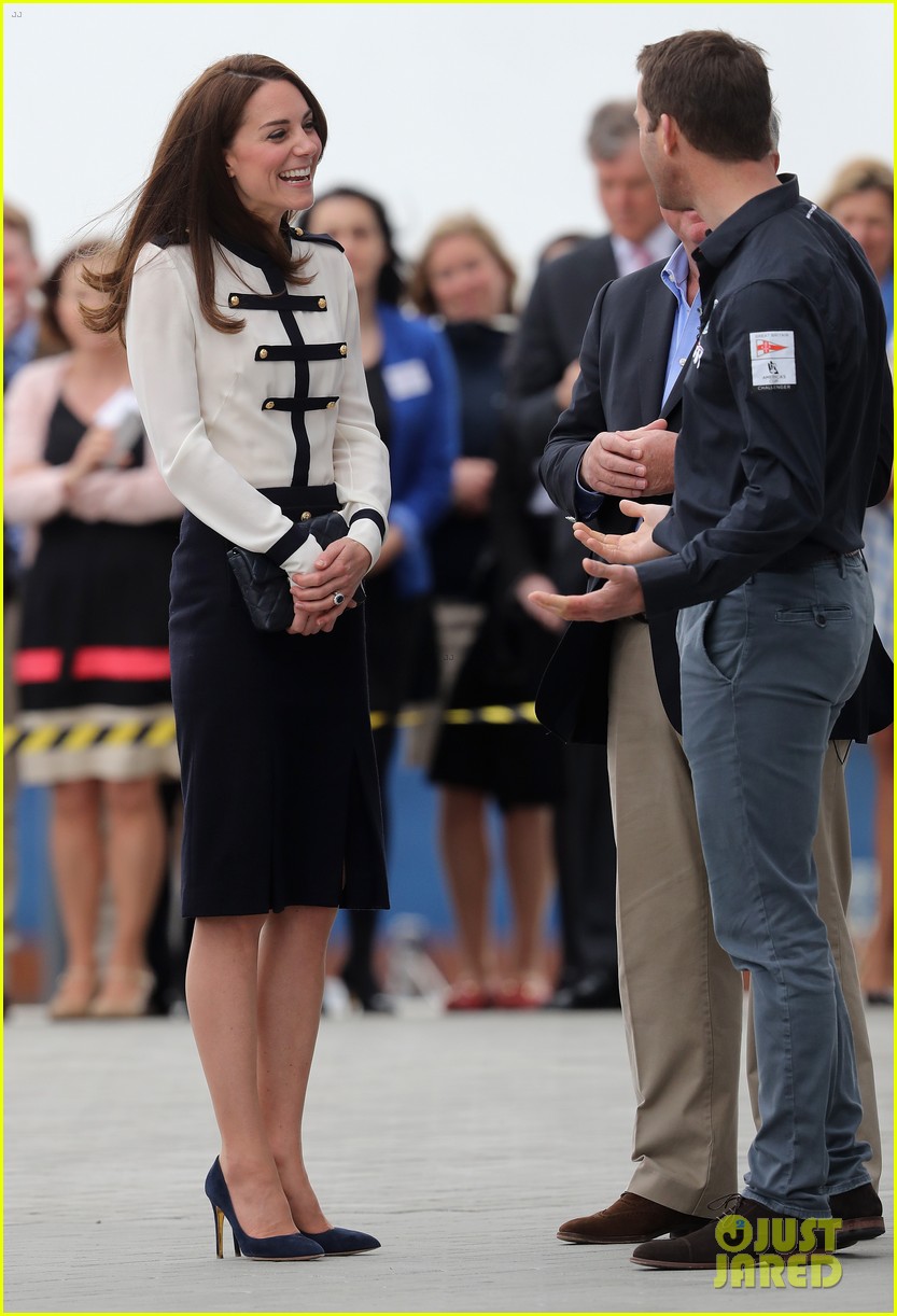 Kate Middleton Visits Ben Ainslie Racing's America's Cup Base To Launch ...