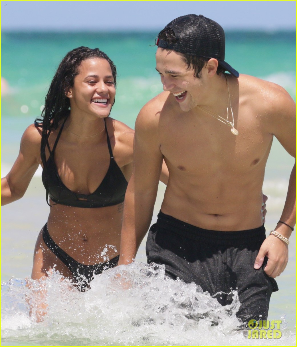 Austin Mahone & Girlfriend Katya Henry Have Fun in the Sun in Miami