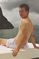 ansel elgort bares ripped body while shirtless in thailand 02