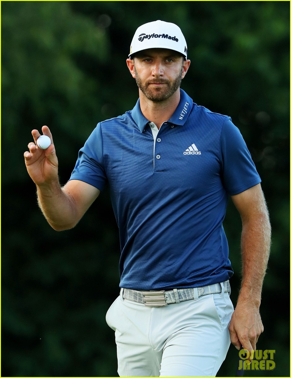 Dustin Johnson Celebrates US Open Win with Fiancee Paulina Gretzky