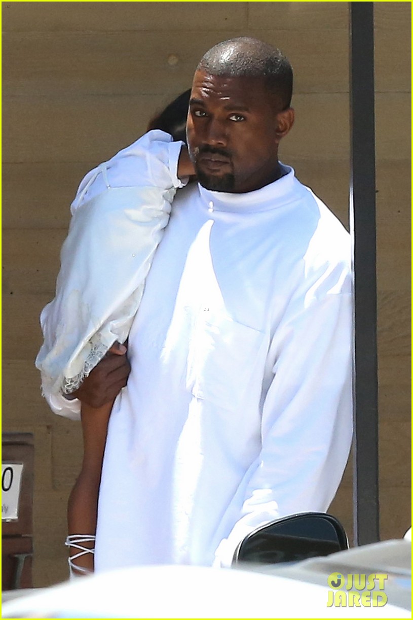 Kim Kardashian & Kanye West Spend Father's Day Together Photo 3686599