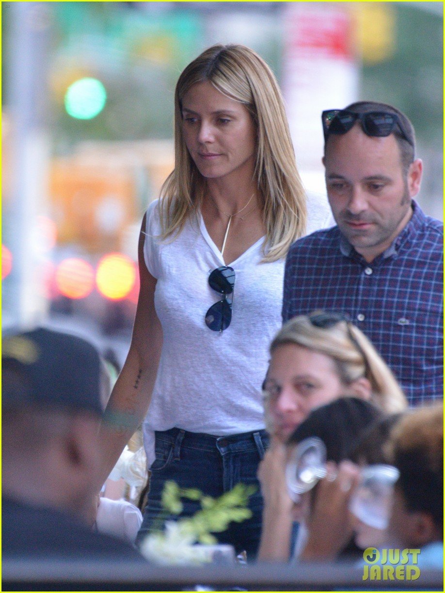 Heidi Klum Takes Her Kids to See 'School of Rock' in NYC Photo 3695944