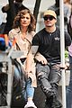 jennifer lopez gets shades of blue set visit from casper smart 03