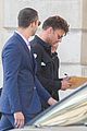 ricky martin boyfriend jwan yosef grab lunch after balmain fashion show 07