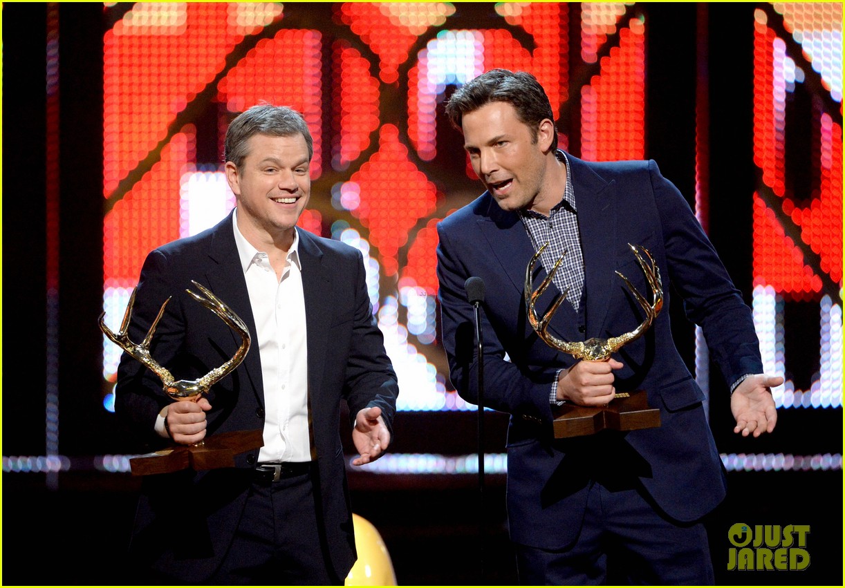 Ben Affleck & Matt Damon Are the 'Guys of the Decade' at Spike TV's