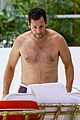 adam sandler goes shirtless for miami trip with wife jackie 19