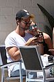 patrick schwarzenegger abby champion dinner lunch workout pics 03