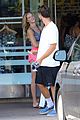 patrick schwarzenegger abby champion dinner lunch workout pics 10