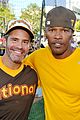 nina agdal jamie foxx hit the field at all star legends 01