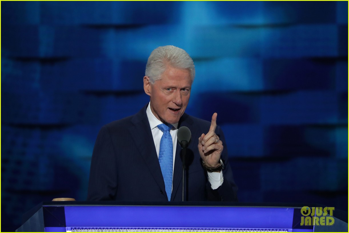 Bill Clinton Talks About Meeting Hillary in DNC Speech (Video) Photo