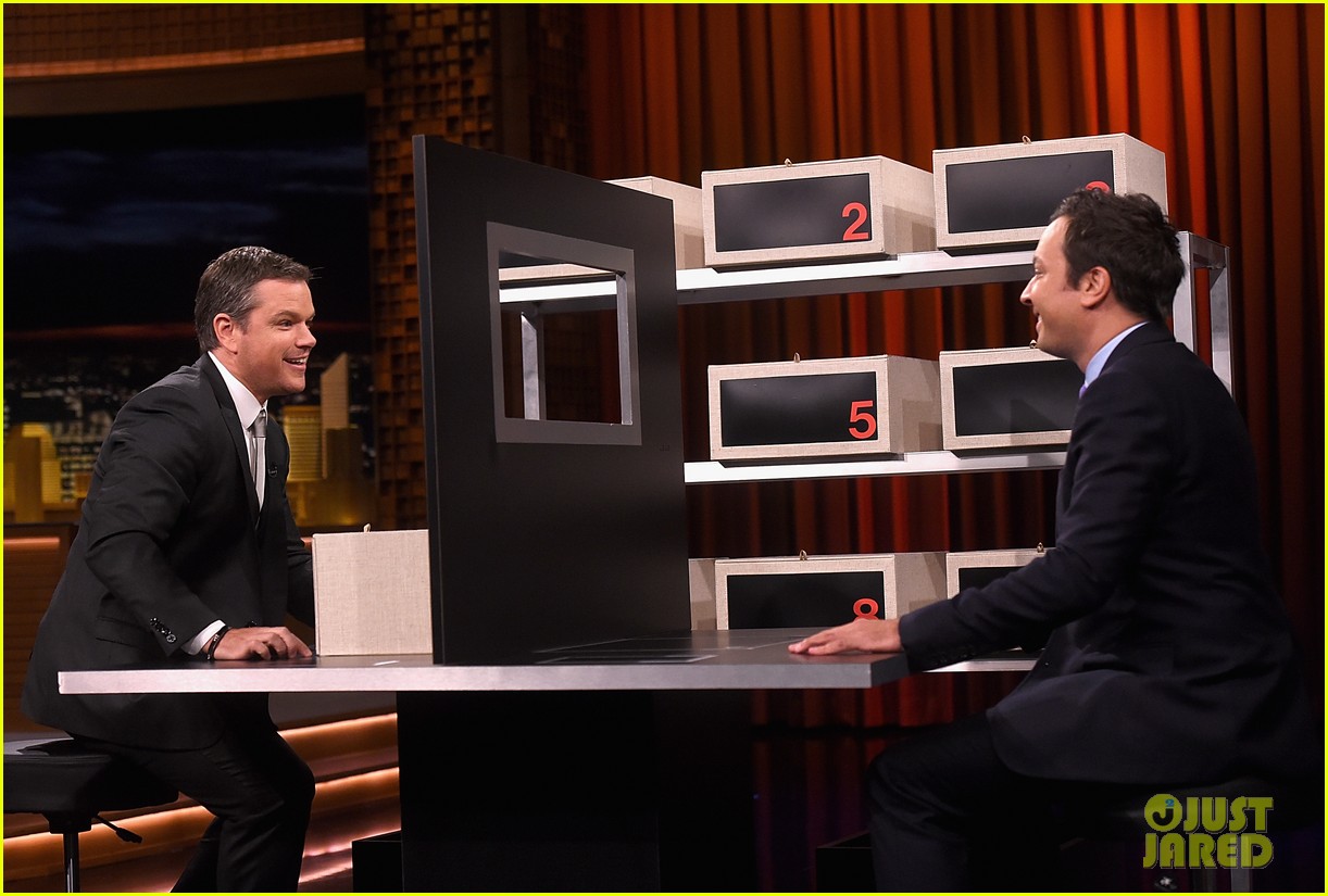 Matt Damon Plays 'Box of Lies' on 'The Tonight Show' (Video): Photo ...