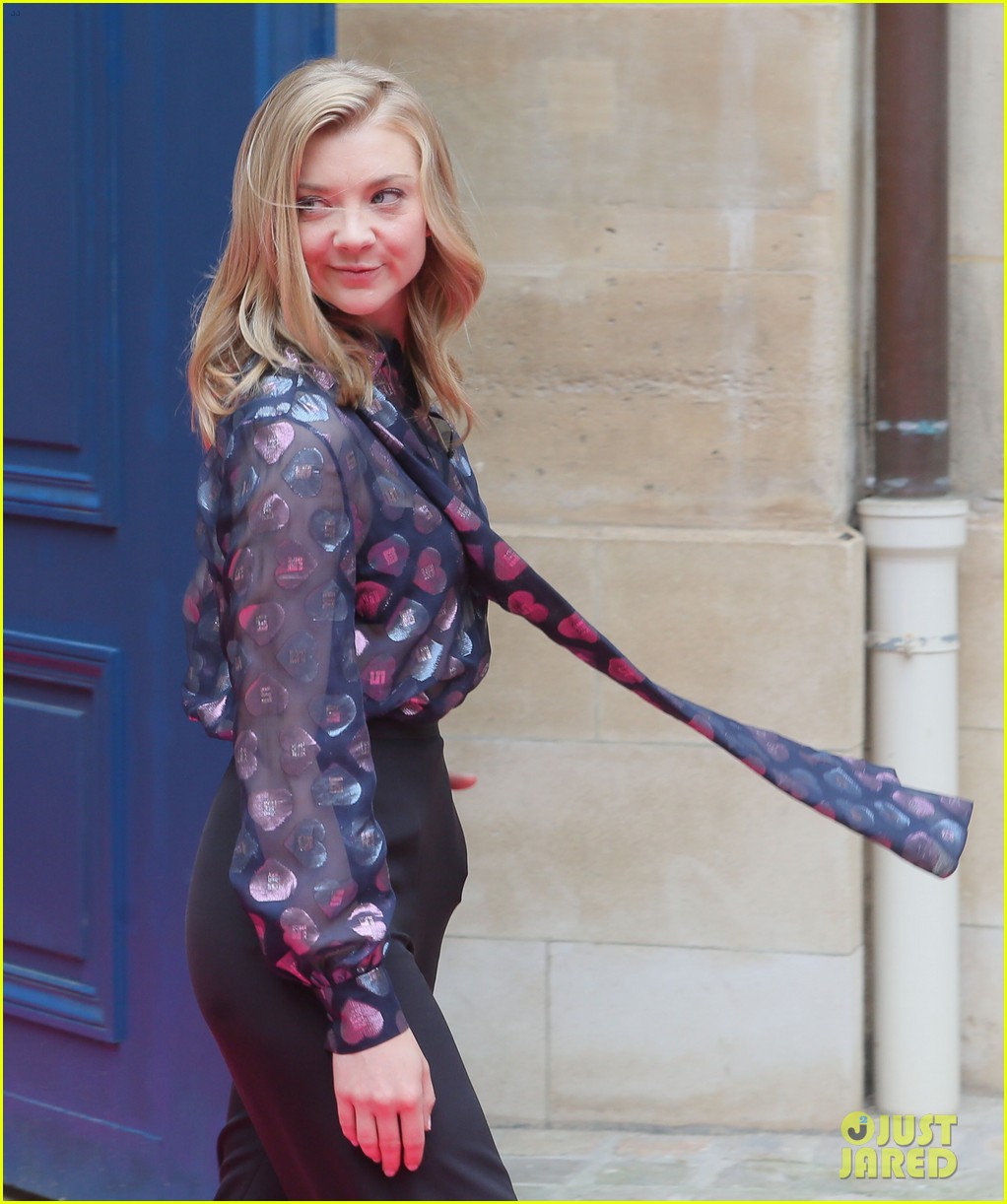 Photo: natalie dormer hits up paris fashion week before filming in