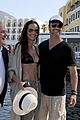 gerard butler couples up with morgan brown in italy 01