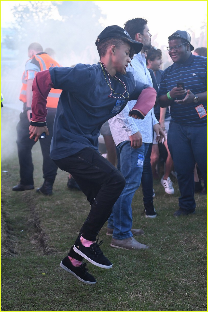 Photo: jaden smith celebrates 18th birthday at wireless fest 05 | Photo