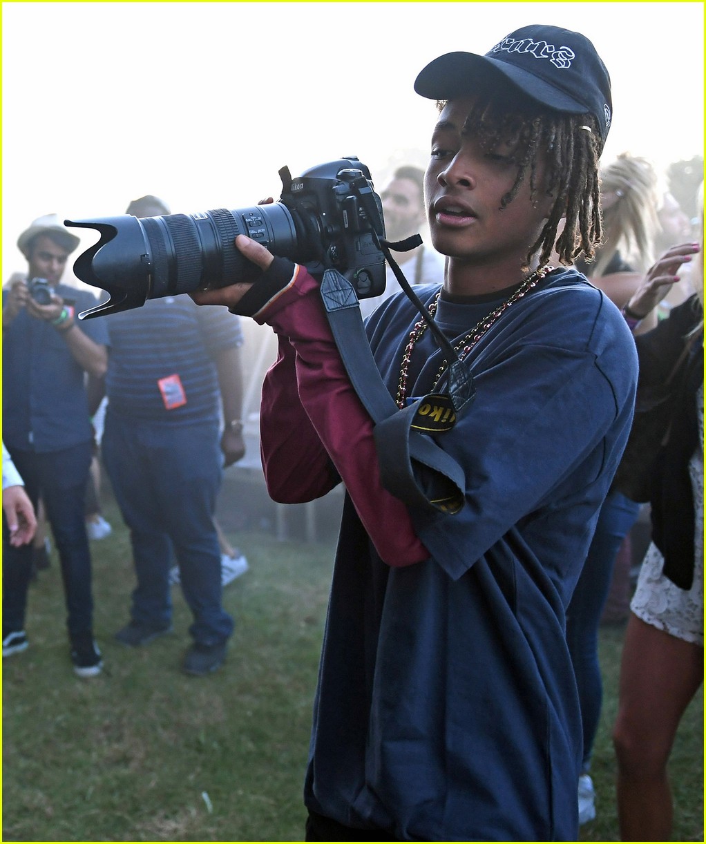Jaden Smith Celebrates His 18th Birthday at Wireless Fest: Photo