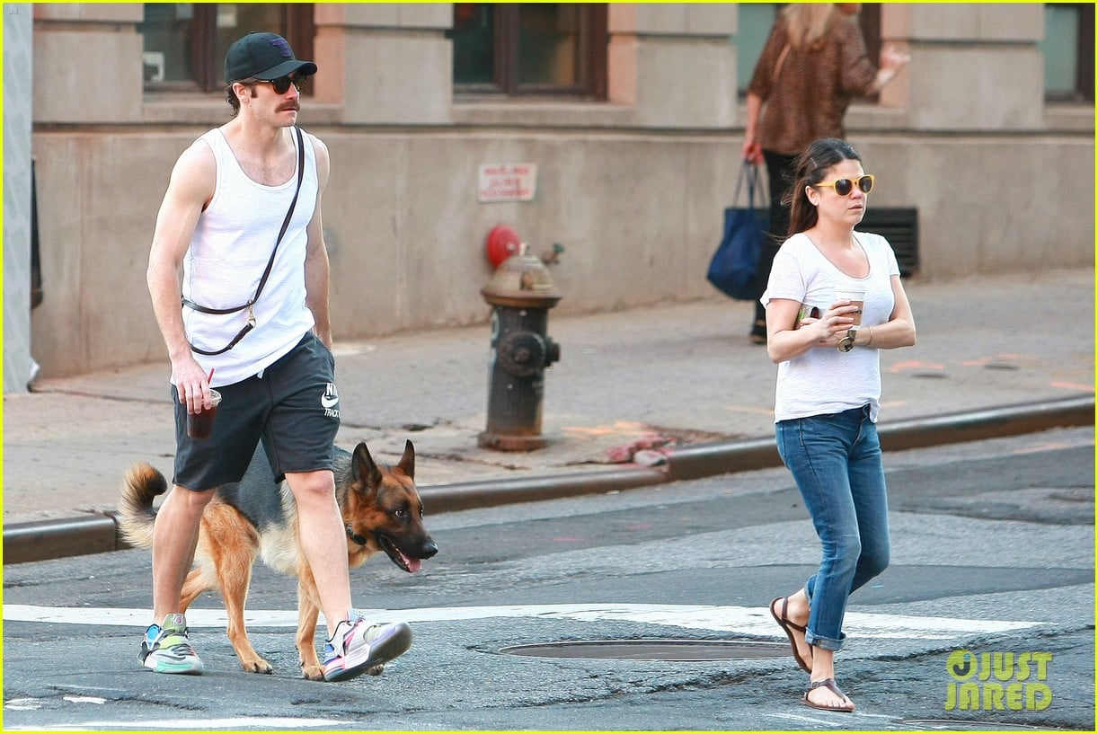Jake Gyllenhaal Shows His Bulging Biceps in a Tight Tank Photo 3710508