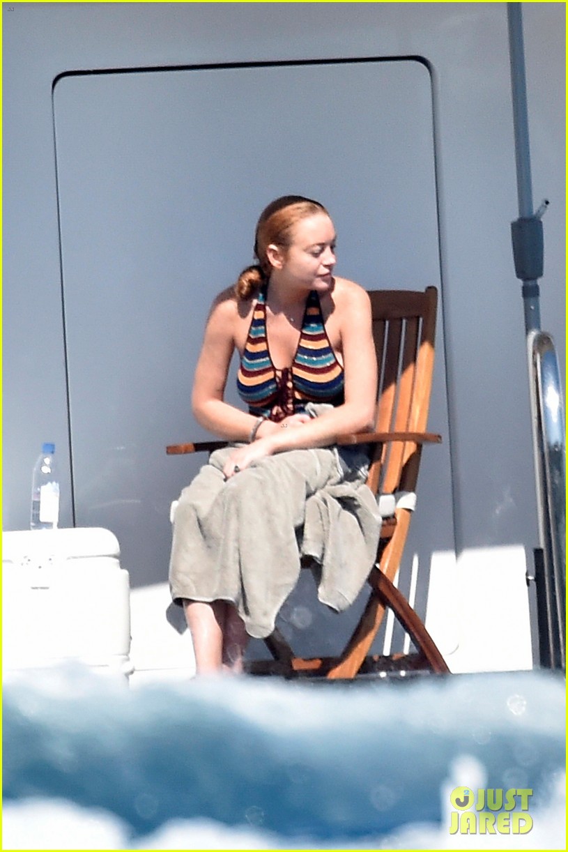 Lindsay Lohan is Taking a Break from the Pregnancy Rumors & Egor