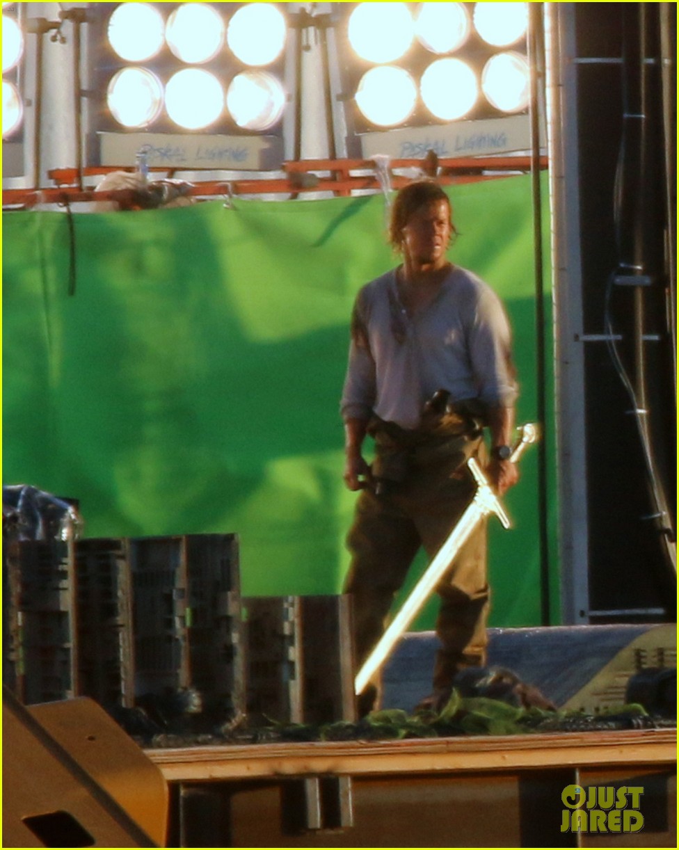 Photo mark wahlberg films transformers 5 37 Photo 3717189 Just Jared