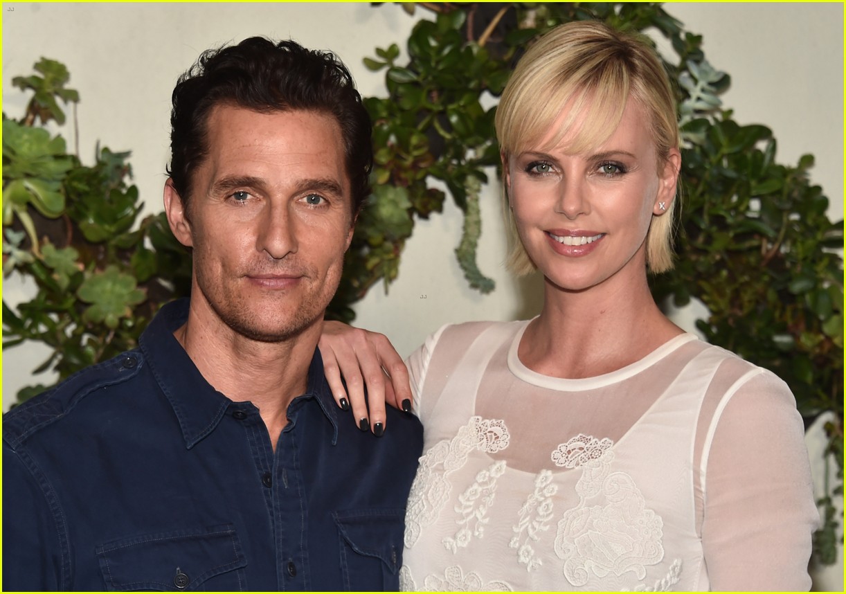 Matthew McConaughey & Charlize Theron Promote Upcoming Animated Film ...
