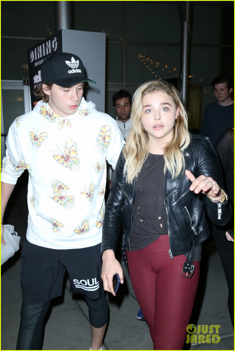 New BFFs Chloe Moretz & Meghan Trainor Catch a Movie with Brooklyn