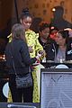 rihanna wears ruffled yellow dress for dinner in stockholm 18