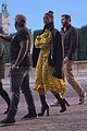 rihanna wears ruffled yellow dress for dinner in stockholm 21