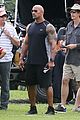 dwayne johnson gets pumped for fast 8 soccer scene 17