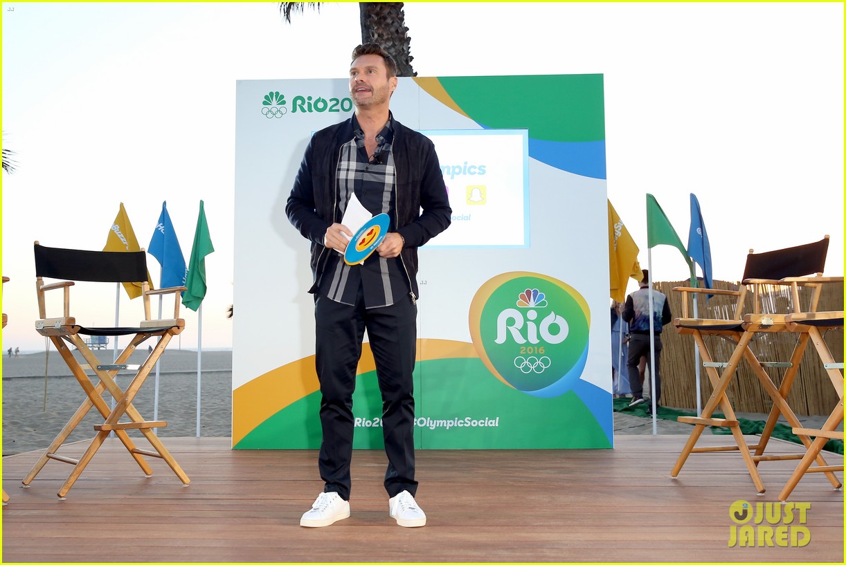 Ryan Seacrest Celebrates Rio Olympics At Social Opening Ceremony