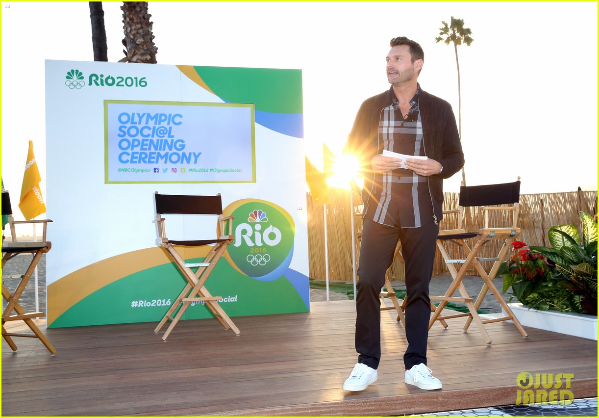 Ryan Seacrest Celebrates Rio Olympics At Social Opening Ceremony(01)