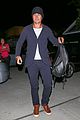 orlando bloom beanie leaving salon 10
