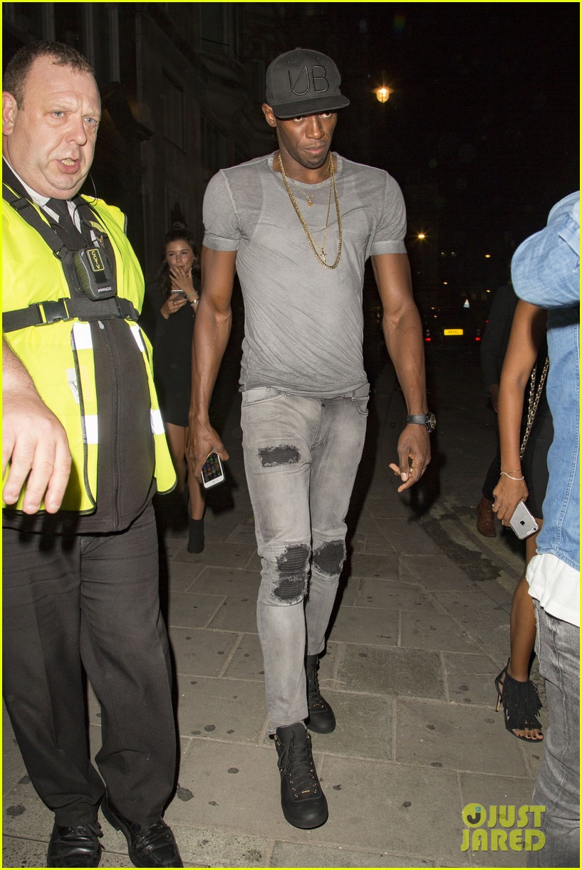 Usain Bolt Keeps His Birthday Celebrations Going in London Photo